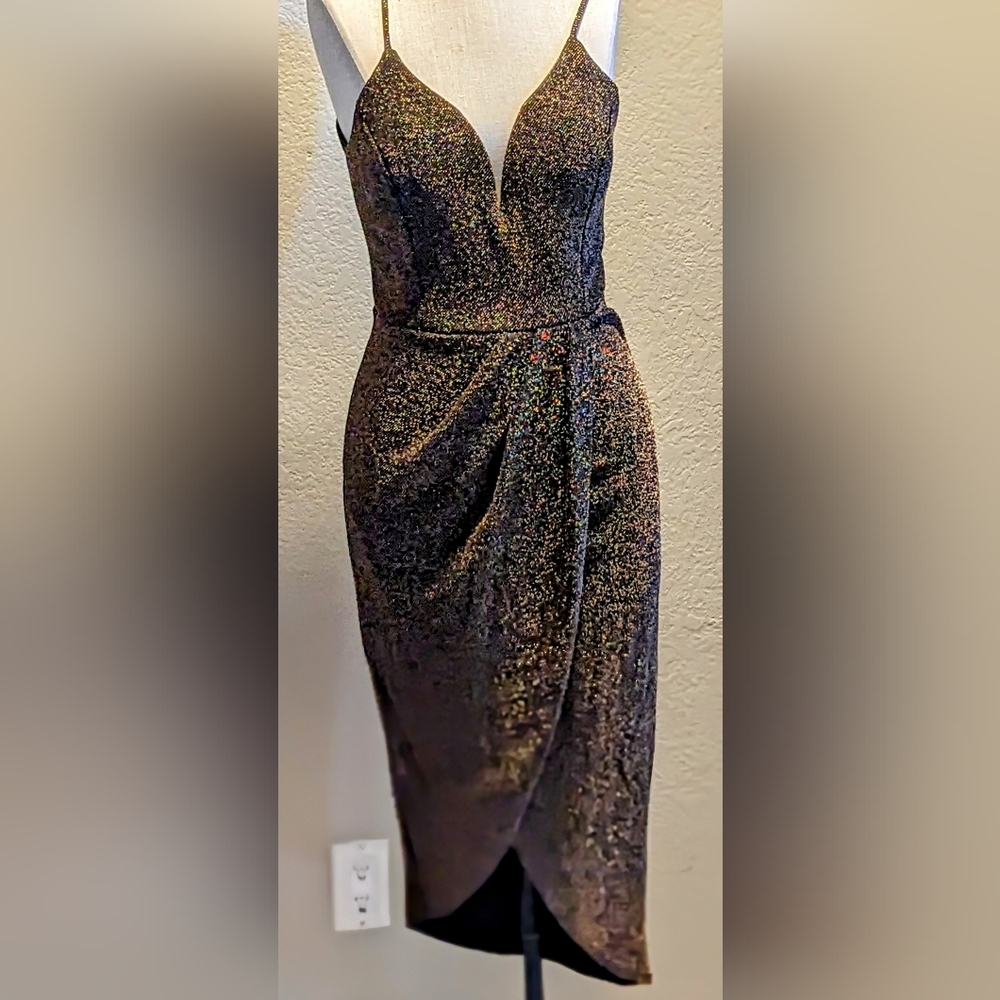Cameo Sparkly Sexy Dress Large
